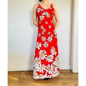 Vintage Jack Hartley 70s Daisy Dress